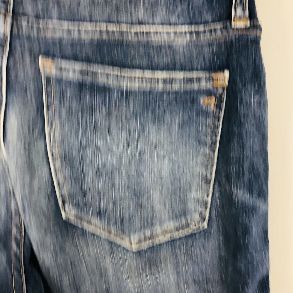 Madewell AA594 Women's Blue Cotton Blend Stovepipe Regular Fit Jeans Pant Sz 26 - Picture 5 of 10